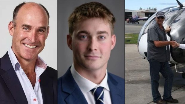 Millionaire businessman Tom Strachan, his son Noah, and pilot Gary Liehm died in the crash.