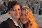 Natalie Bassingthwaite and partner Pip Loth