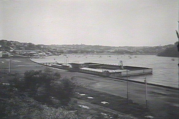 The former ocean pool at Rushcutters Bay. 