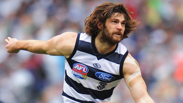Rooke in action for the Cats in the 2009 decider against the Saints.