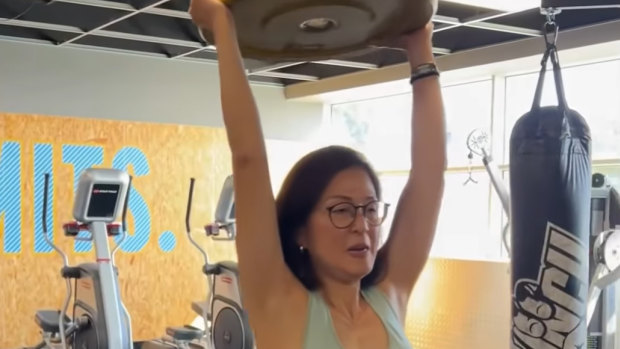 Fit for office: Former MP Gladys Liu gets her personal trainer’s ticket