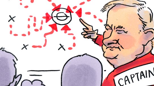 Anthony Albanese has begun to appoint staffers to key roles in his office. Illustration: Matt Golding