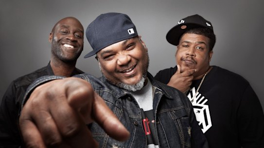 De La Soul, from left Kelvin ″⁣Posdnous″⁣ Mercer, Vincent ″⁣Maseo″⁣ Mason and ″⁣Trugoy the Dove″⁣ Jolicoeur.