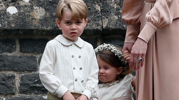 Prince George and Princess Charlotte will be page boy and bridesmaid at Saturday’s royal wedding.