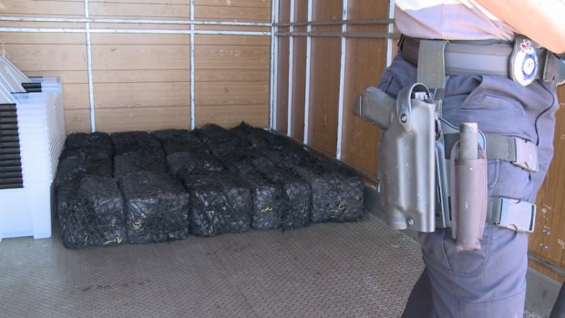The navy fished most of the cocaine parcels out of the ocean in 2018. Others washed up on Queensland beaches.