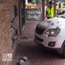 The aftermath of the "unfortunate accident" at Ros Bates' office.