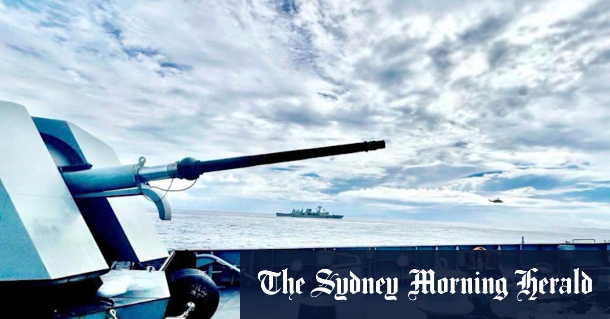 China criticises Canadian, Australian warships transiting Taiwan Strait