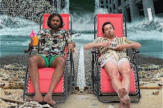 Amesh Edireweera and Richard Pyros have put Raimondo Cortese’s play Holiday on film for Fringe.