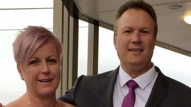 One Nation MP for Mirani Steve Andrew with wife Donna.