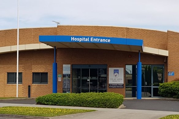 Colac Area Health.