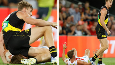 Tom Lynch's controversial moment.