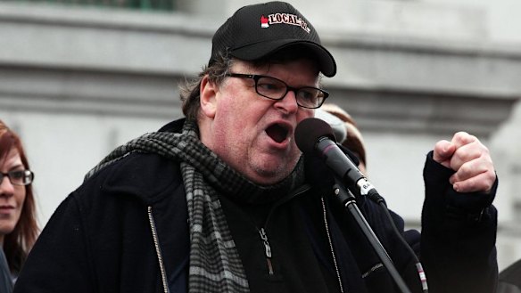 Michael Moore has revealed a first look at his upcoming Trump doco, Fahrenheit 11/9.