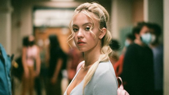 Sydney Sweeney in Euphoria. Netflix is hoping to recreate the success HBO has had with Euphoria by showing an unflinching portrayal of life as a modern teenager.
