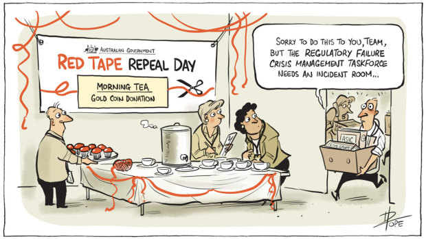 David Pope's <i>Public Sector Informant</i> May 2018 cartoon.