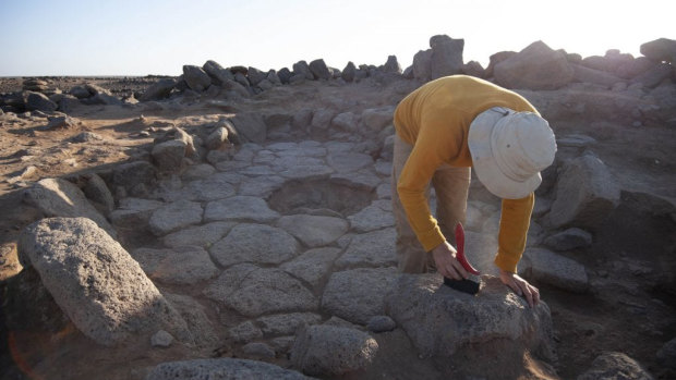 Excavations of the oldest discovered bread, which might have resembled a pita, were made at a site in Jordan.  