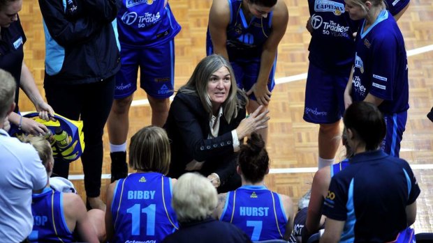 Carrie Graf led the Canberra Capitals to six WNBL titles. 