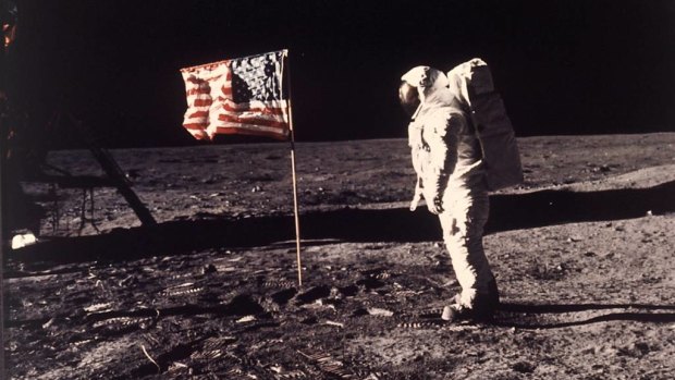 The first moon landing.