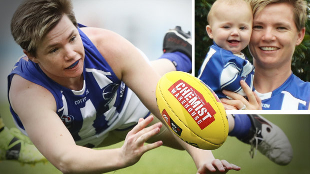 Jess Duffin and daughter Georgie