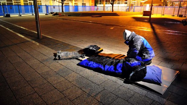 The St Vincent De Paul CEO sleepout held in Canberra last month raised money for services.