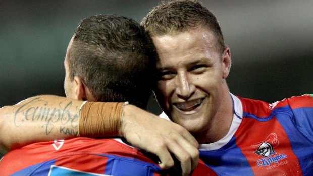Brotherly love: Korbin Sims has opted to join his brother at the Dragons.