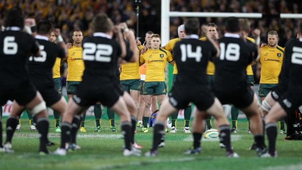 The Wallabies get more chances than most to stare down an All Blacks haka.