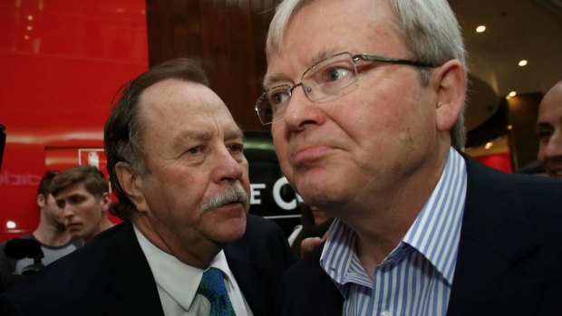 Bruce Hawker was a long-time adviser to former Australian prime minister Kevin Rudd.