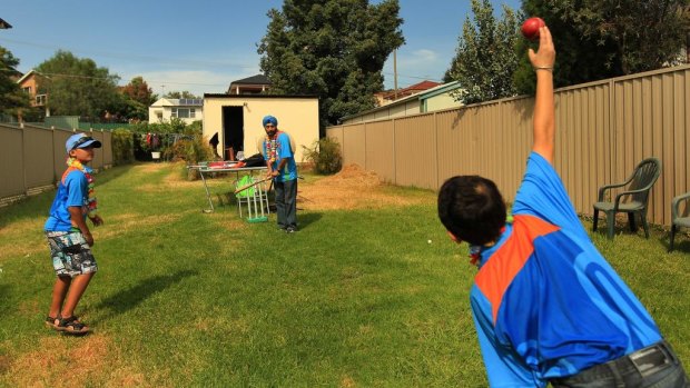 Backyard cricket is a staple of Christmas and Boxing Day throughout Australia.