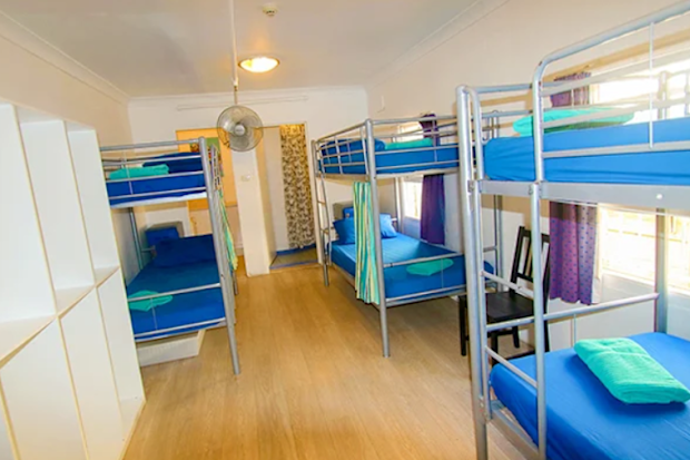 A backpacker who stayed at a Sydney hostel and also visited a major city hospital has sparked a measles alert. They stayed at the Original Backpacker Hostel in Victoria Street in Potts Point.