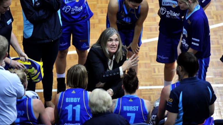 Carrie Graf led the Canberra Capitals to six WNBL titles. 