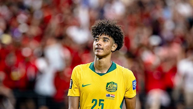 Herrington was Australia’s youngest player at the 2026 World Cup.