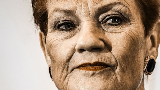 One Nation leader Pauline Hanson.
