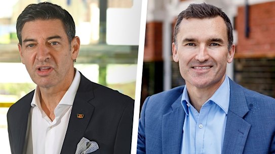 City of Perth Lord Mayor Basil Zempilas and Homelessness Minister John Carey are not seeing eye-to-eye on the shifting of a drop-in centre 200 metres down the road in Northbridge.