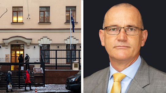 Australia’s embassy was co-located with Canada’s in Kyiv before the Russian invasion, but Australian ambassador Bruce Edwards has been based in Poland since February 2022. 