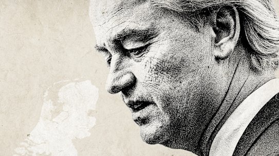 Geert Wilders, Dutch right-wing politician and leader of the Party for Freedom.