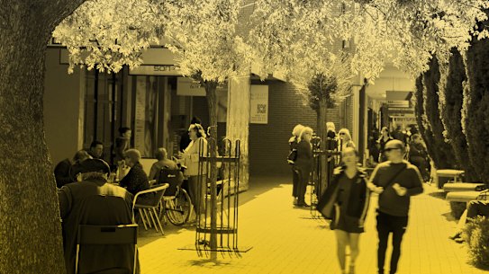 Mount Waverley village has been identified as an area suitable for higher density.