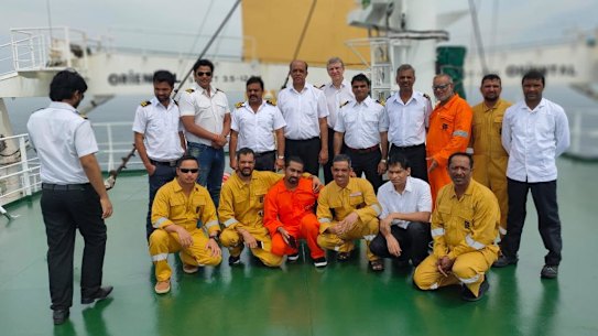 The stranded crew of the Anastasia 