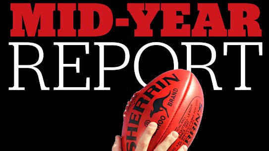 AFL mid-season report cards