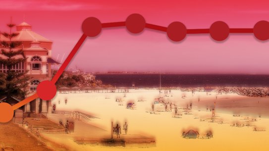 Perth heatwave generic illustration 