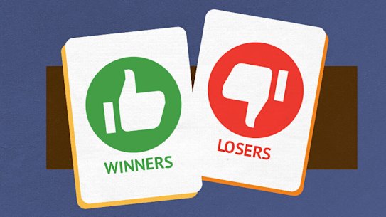 Winners and losers