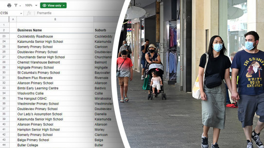 WA exposures sites list main pic