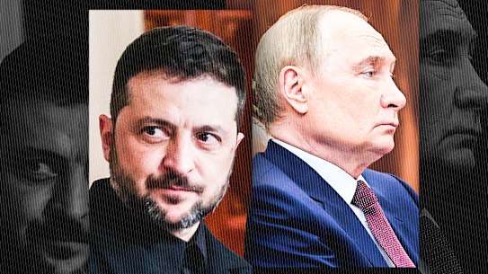 Zelensky and Putin