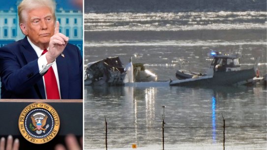 President Donald Trump said diversity hiring practices at the Federal Aviation Administration were factors in the accident.