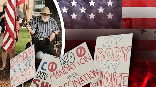 Thirty per cent of Americans will not get vaccinated. 