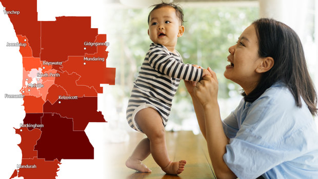 Baby drought: The suburbs with Perth’s lowest fertility rates