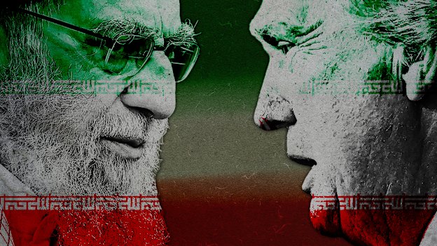 Ayatollah Ali Khamenei and Donald Trump