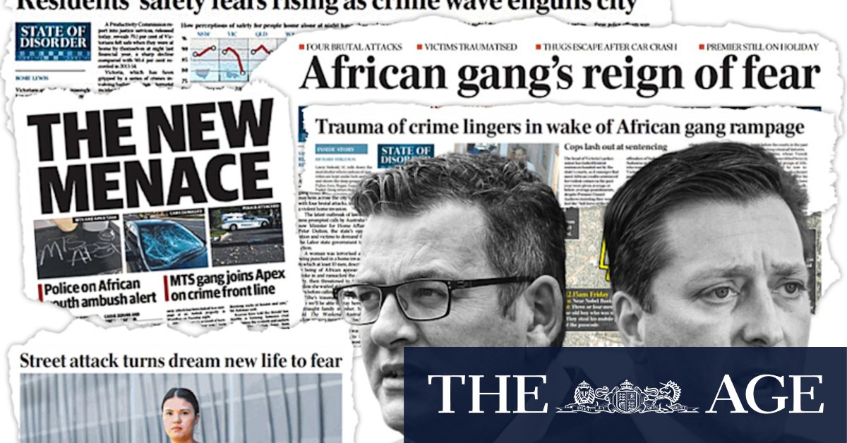 African gang panic in Melbourne: Lessons from a scare campaign one state election later - Vimarsana News