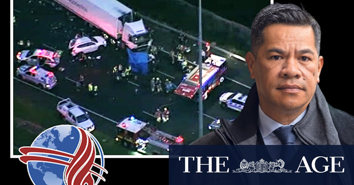 Eastern Freeway crash: Jailed driver Mohinder Sing put on the road by trucking boss Simon Tuteru, a Potter's House Christian Fellowship senior leader, before fatal crash - Vimarsana News
