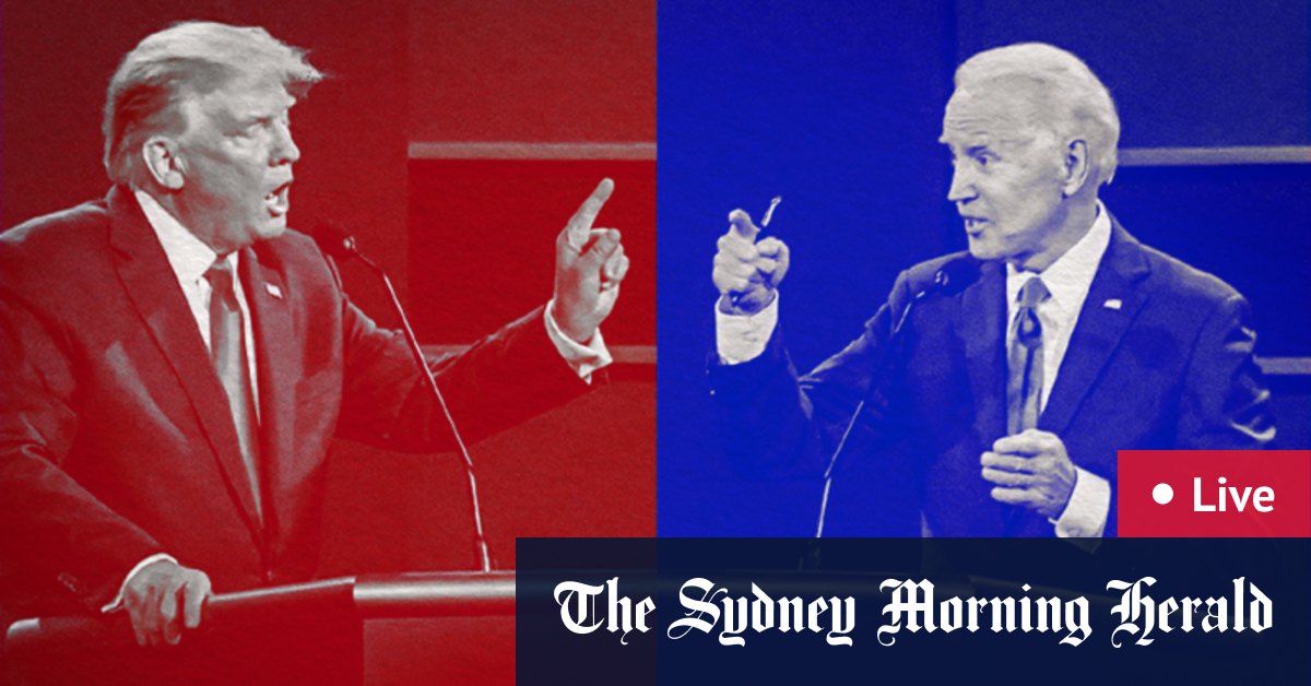 Trump, Joe Biden go head-to-head ahead of 2024 US election