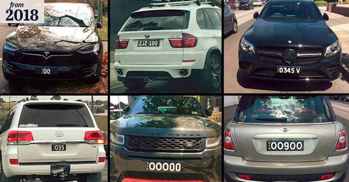 Fake heritage rego plates have well-heeled bristling