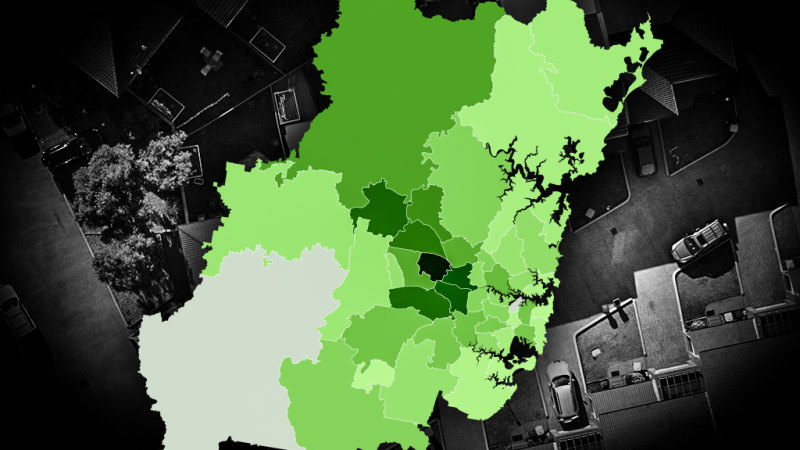 Sydney suburbs with the most distressed property sales